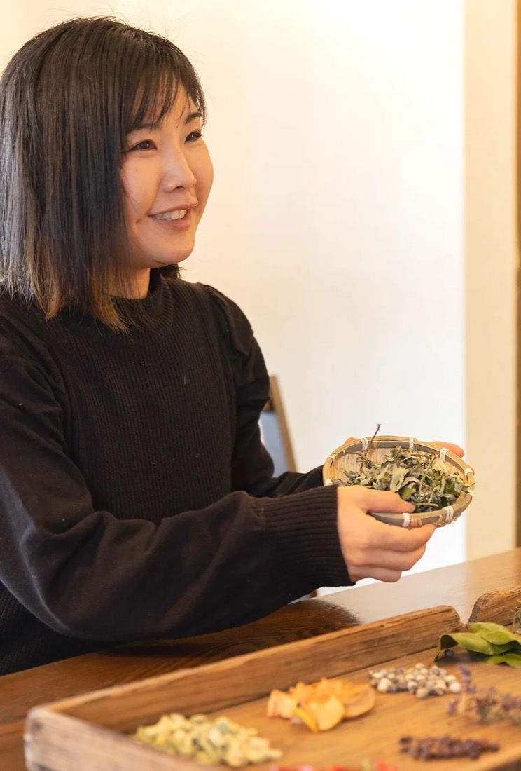 野草研究家 菊池はるみ